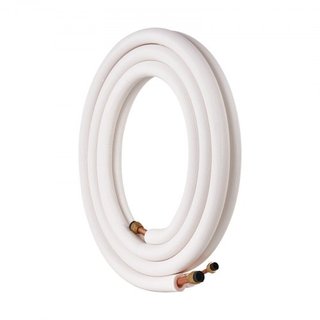 Set Linea Mini Split 4876.8mm, Tubi di Rame 9.5 e 15.9mm O.D e Isolamento a Triplo Strato, per Condizionatori o Pompe di Calore & HVAC con Ricchi Accessori (Cavo di Collegamento d...)