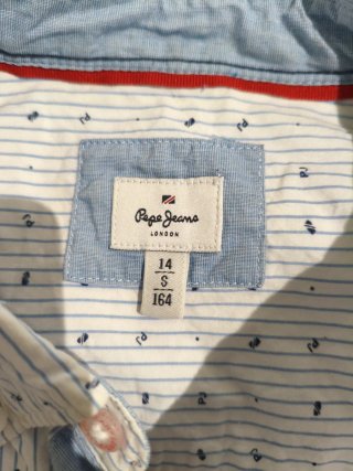 Camisa Pepe Jeans Talla 14 Rayas
