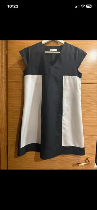 Abito Vintage Nero e Bianco