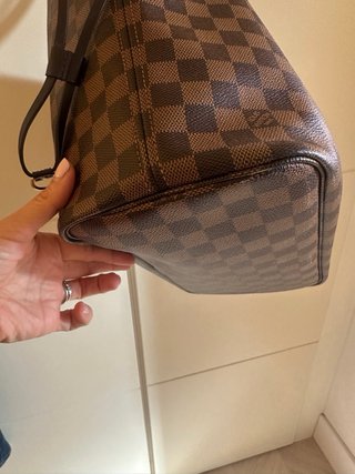 Bolso Louis Vuitton Neverfull Damier Ebene
