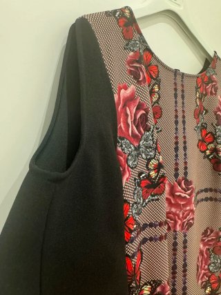 Vestito donna fantasia floreale taglia S