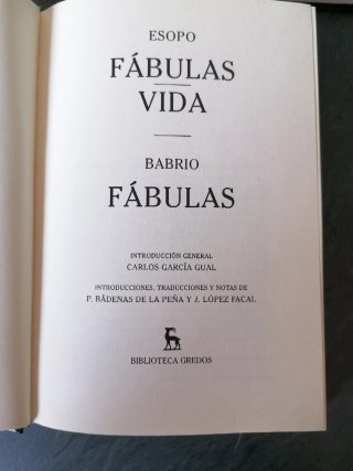 Lote 3 Libros Clásicos Gredos