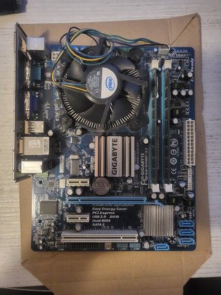 Placa base Gigabyte GA-G41MT-S2 + CPU + RAM