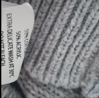 Maglione BoohooMAN Grigio XL Cotone