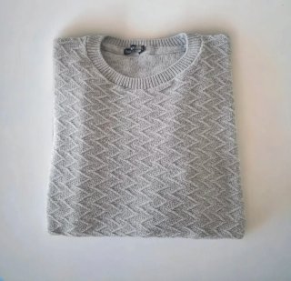Maglione BoohooMAN Grigio XL Cotone