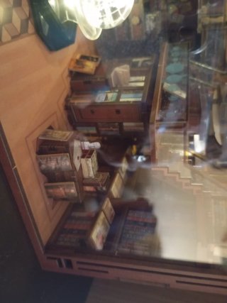 Maqueta Book Nook Biblioteca