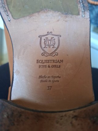 Stivali in pelle marroni