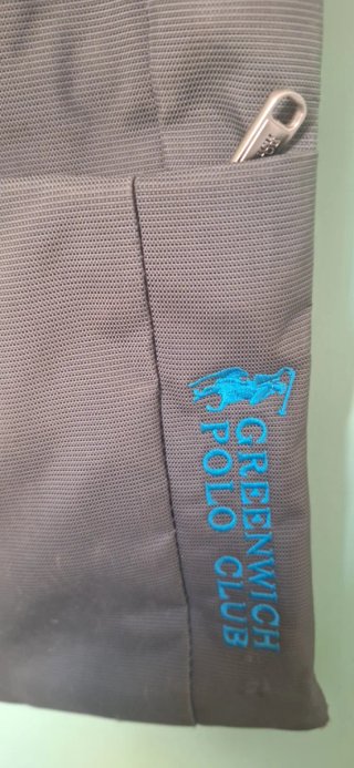 Borsetta uomo Greenwich Polo Club grigia