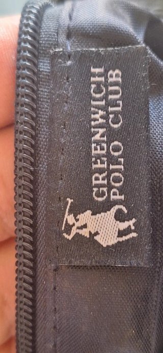 Borsetta uomo Greenwich Polo Club grigia