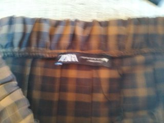 Falda cuadros Zara Talla XS