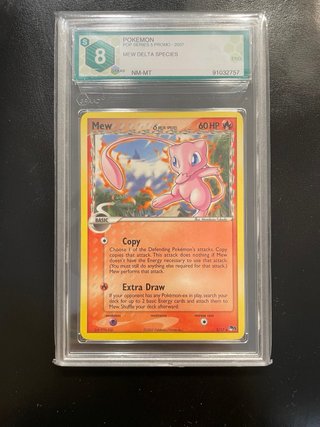 Mew 3/17 POP Series 5 Promo Delta Species Non Holo