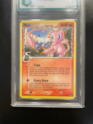 Mew 3/17 POP Series 5 Promo Delta Species Non Holo
