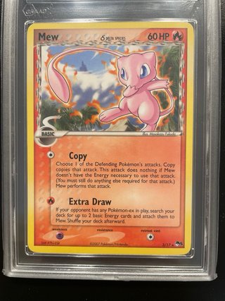 Mew 3/17 POP Series 5 Promo Delta Species Non Holo