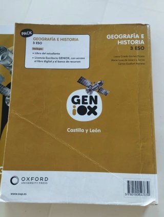 Libro geografía e historia 3 eso