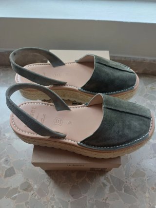 Menorquinas Belset piel serraje T.39
