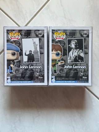 Funko Pop John Lennon 246 & 247