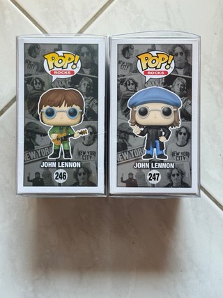 Funko Pop John Lennon 246 & 247
