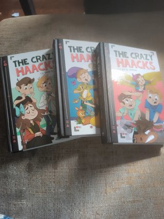Lote 8 libros crazy haacks