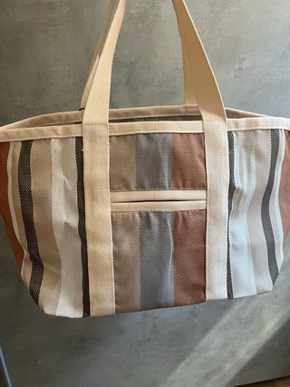 Borsa Isabel Marant a righe