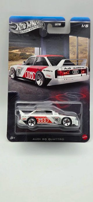 Hot Wheels Audi 90 Quattro Silver Series