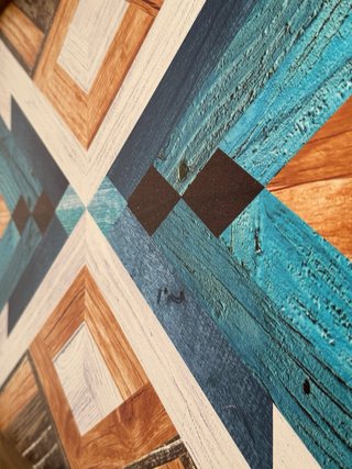 Cuadro Decorativo MDF Geométrico