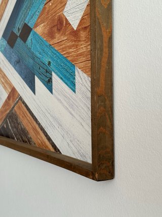 Cuadro Decorativo MDF Geométrico