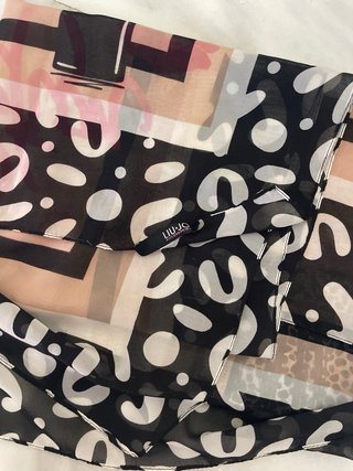 Sciarpa Liu Jo Collection Beige e Rosa