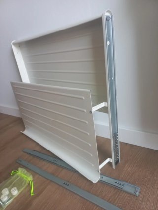 Zapatero Ikea Blanco Metal