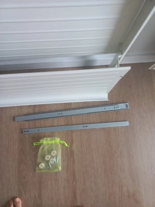 Zapatero Ikea Blanco Metal