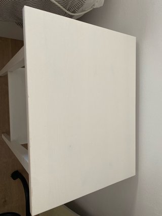 Mesita de noche Ikea blanca