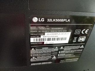 Televisor LG 32 Negro
