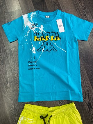 Kappa T-shirt e pantaloncini mare Bambino