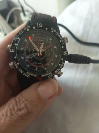 Reloj espía con cámara HD