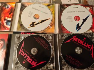 Lote 11 CDs Metallica