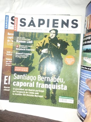 Lote de 12 revistas Sàpiens.