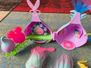 Lote Trolls y Peluquería Poppy