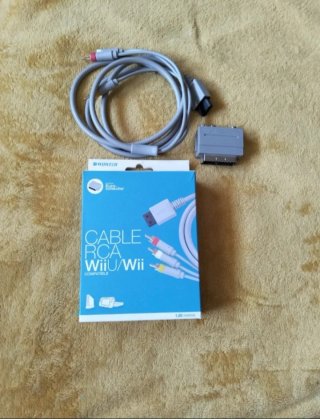 Cable RCA Woxter para Wii U / Wii