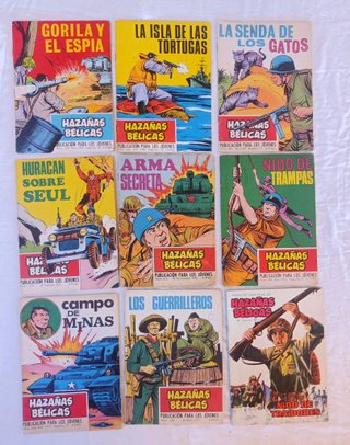 Comic de GUERRA x19 (Bélicos)