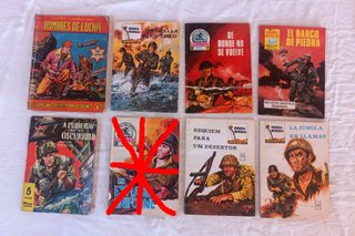 Comic de GUERRA x19 (Bélicos)