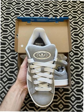 Adidas Campus 00s Gris Blanco Talla 38