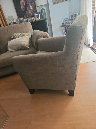 Sillón de 1 plaza Ikea beige