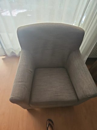 Sillón de 1 plaza Ikea beige