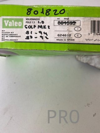 Kit embrague Volkswagen 801820
