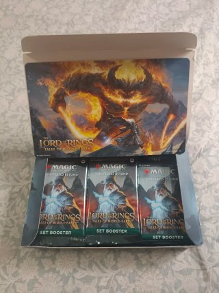 Magic The Gathering Lord of the Rings Set Boosters