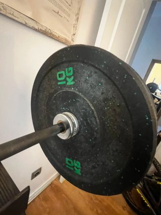 Banco, Rack, Barra y Pesos Gimnasio