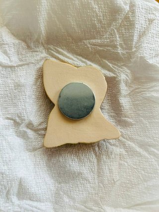 Lotto 3 Miniatura Ceramica THUN Gufo Angeli