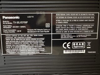 Televisor TX-32LXD700F Panasonic 32 SIN TDT de HD