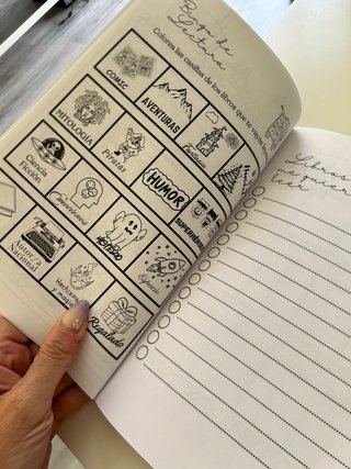 Book journal para niños