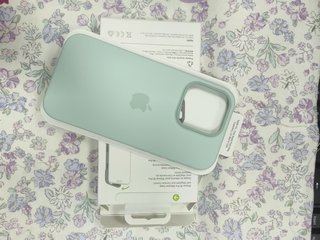 Funda Silicona Menta iPhone 15 Pro