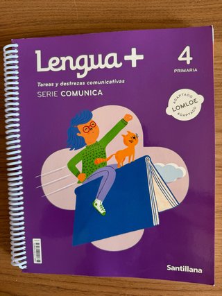 Libro Lengua + 4 Primaria SERIE COMUNICA